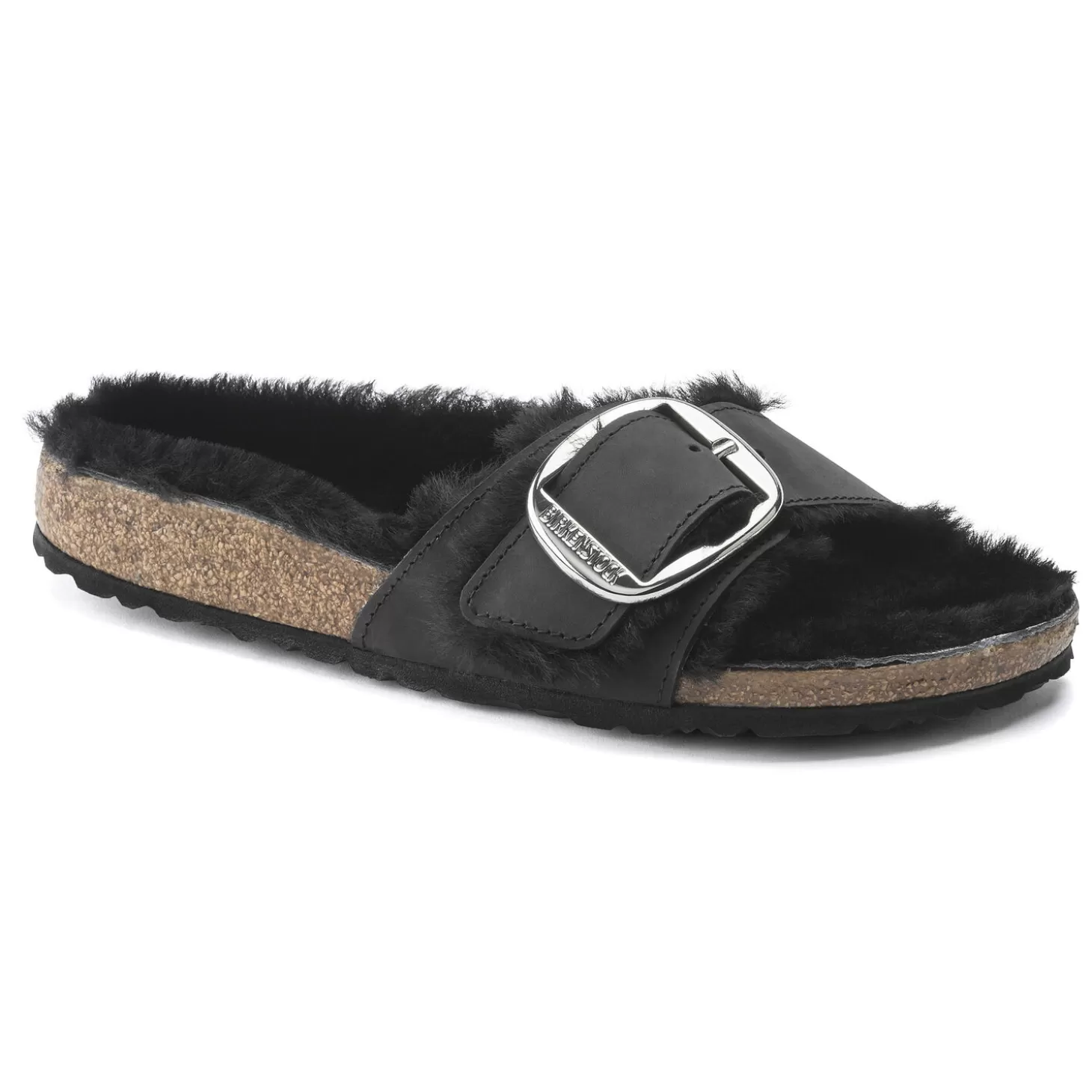 Madrid Big Buckle Shearling<Birkenstock Outlet